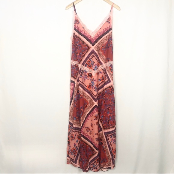 FREE PEOPLE Stevie Boho Print Floral Maxi Dress - Picture 5 of 8